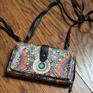 Sak Roots Colorful Wallet Chain Bag